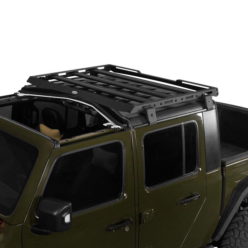 Hardtop Rear Roof Rack  Exterior Cargo Space Fit Jeep Gladiator JT 2020-2023 