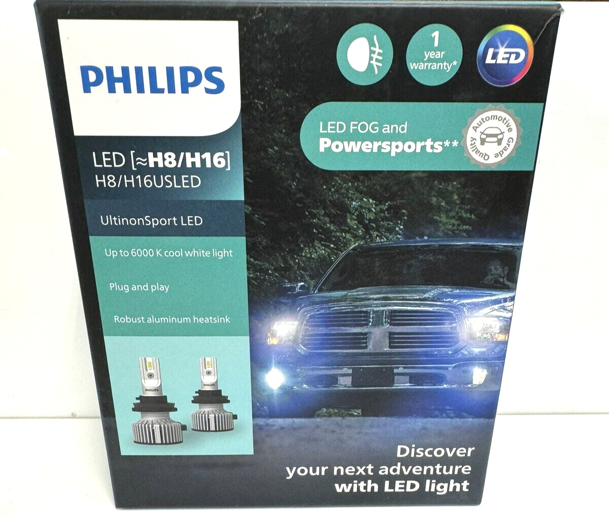 PHILIPS UltinonSport H16 LED Fog Lights