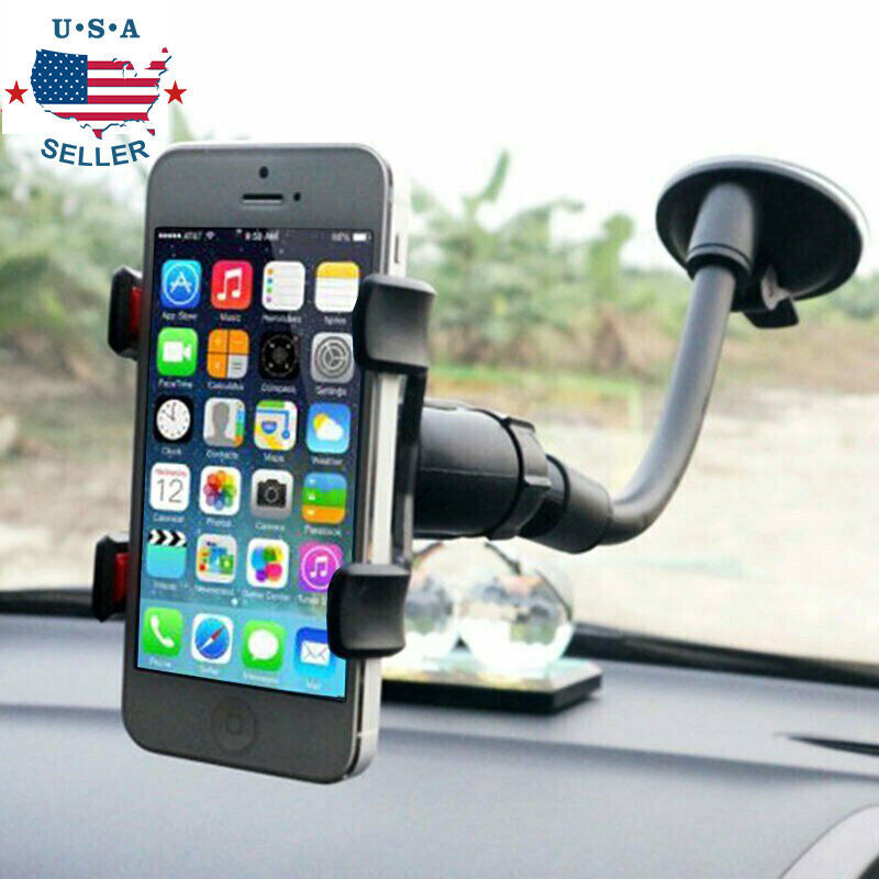 Universal 360°Rotating Car Windshield Mount Holder Stand Bracket for CELL Phone
