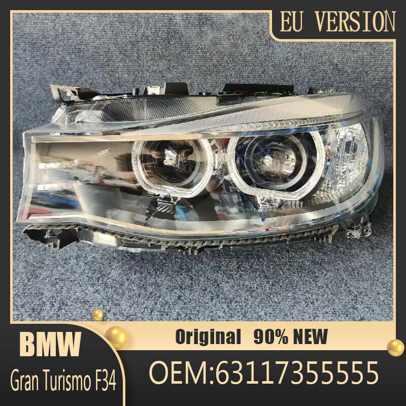 EU Left Xenon Headlight For 2013-2016 BMW 3 Gran Turismo F34 OEM:63117355555