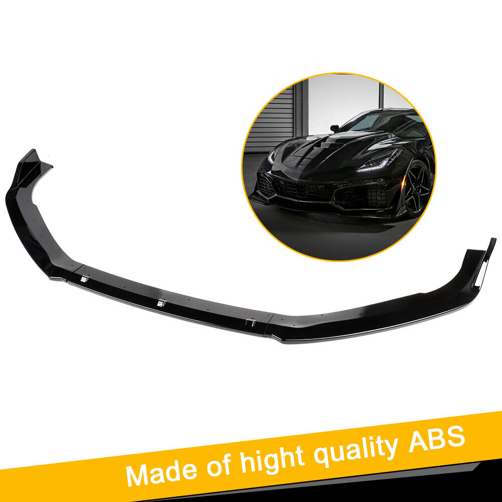 For 2018-2023 Honda Accord Painted Black Front Lips Bumper Protector Splitter