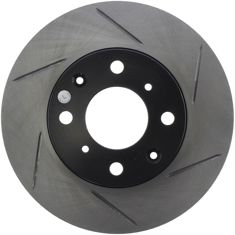 StopTech 126.40023SL Front Left Slotted Brake Rotor for 90-00 Civic / 90-91 CRX