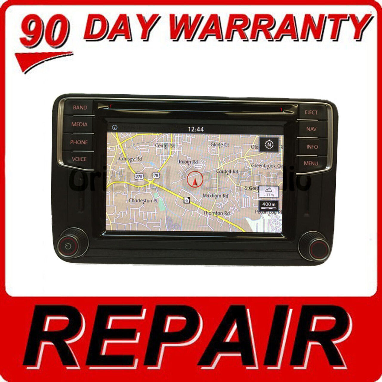 Repair Your 2016 - 2019 Volkswagen OEM GPS Navigation Touch Screen Replacement