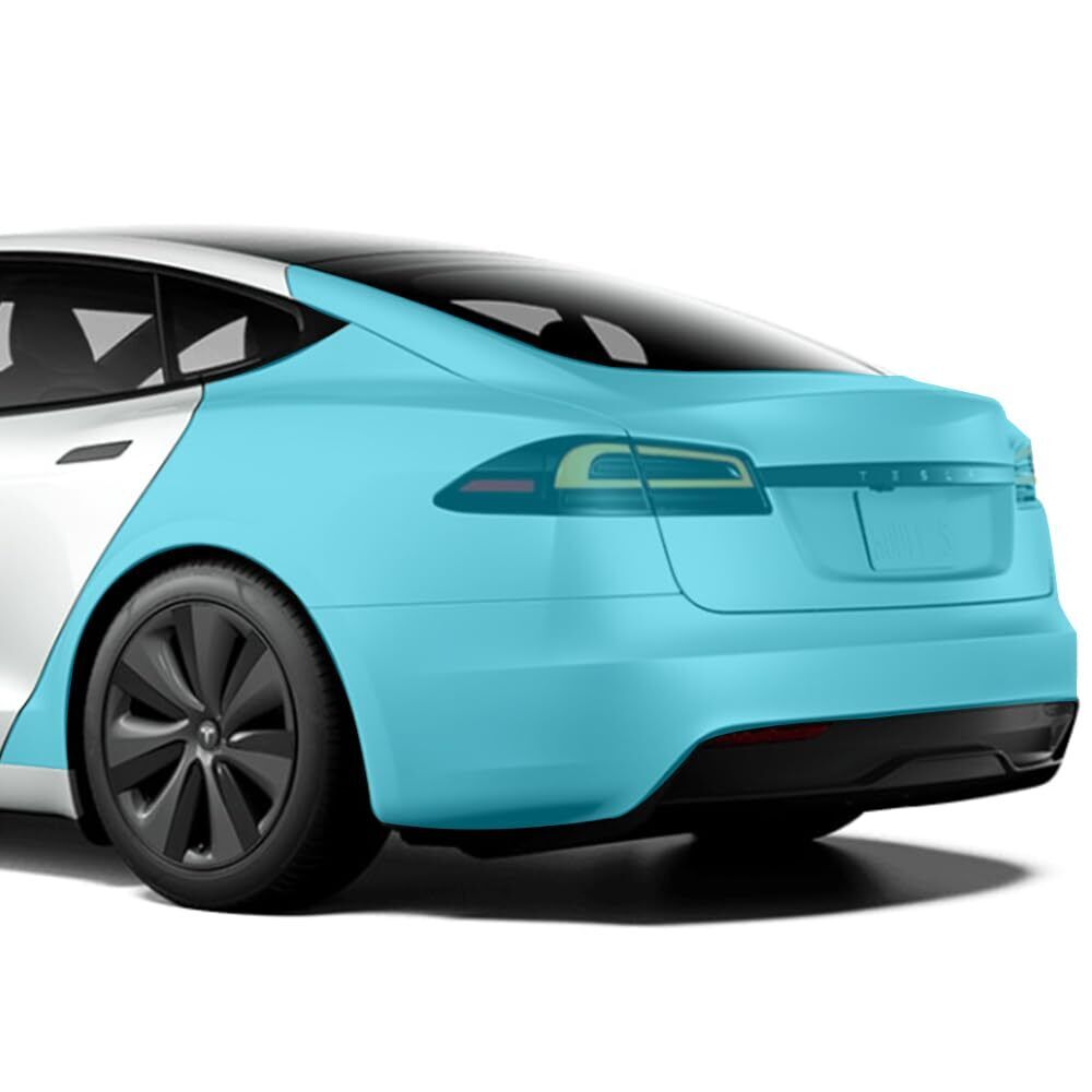 XCelerate Films Compatible with Tesla Model S (2021-23) Full Rear End PPF Kit...