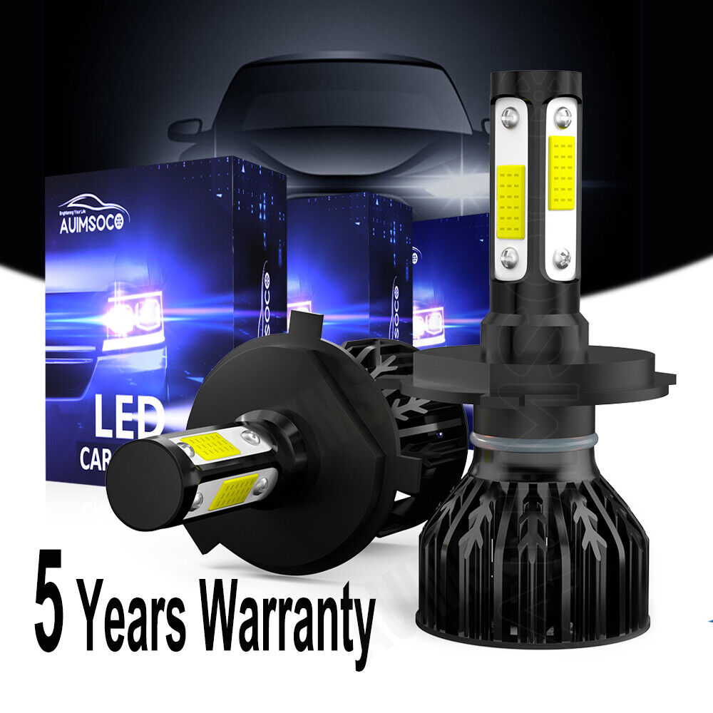 2x 9003/H4 LED Headlight Bulbs For Seat Cordoba Sedan 4-Door 1.6L 2.0L 2001-2008