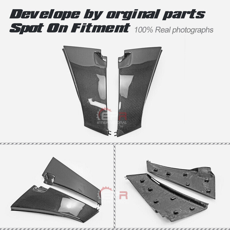For Honda ACURA OEM NA1 NSX Side B-pillar Cover Panel Trim Bodykits Carbon Fiber