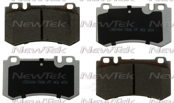 Disc Brake Pad Set-Galaxy Ceramic Disc Pads with hardware NewTek SCD984H