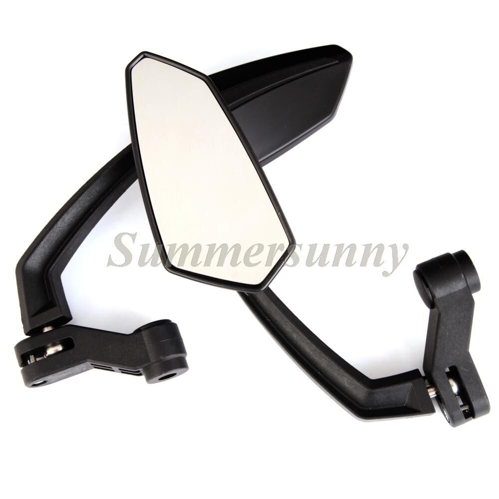 New Universal 8mm 10mm Scooter Rearview Mirrors Pair Moped ATV Motorcycle Backup