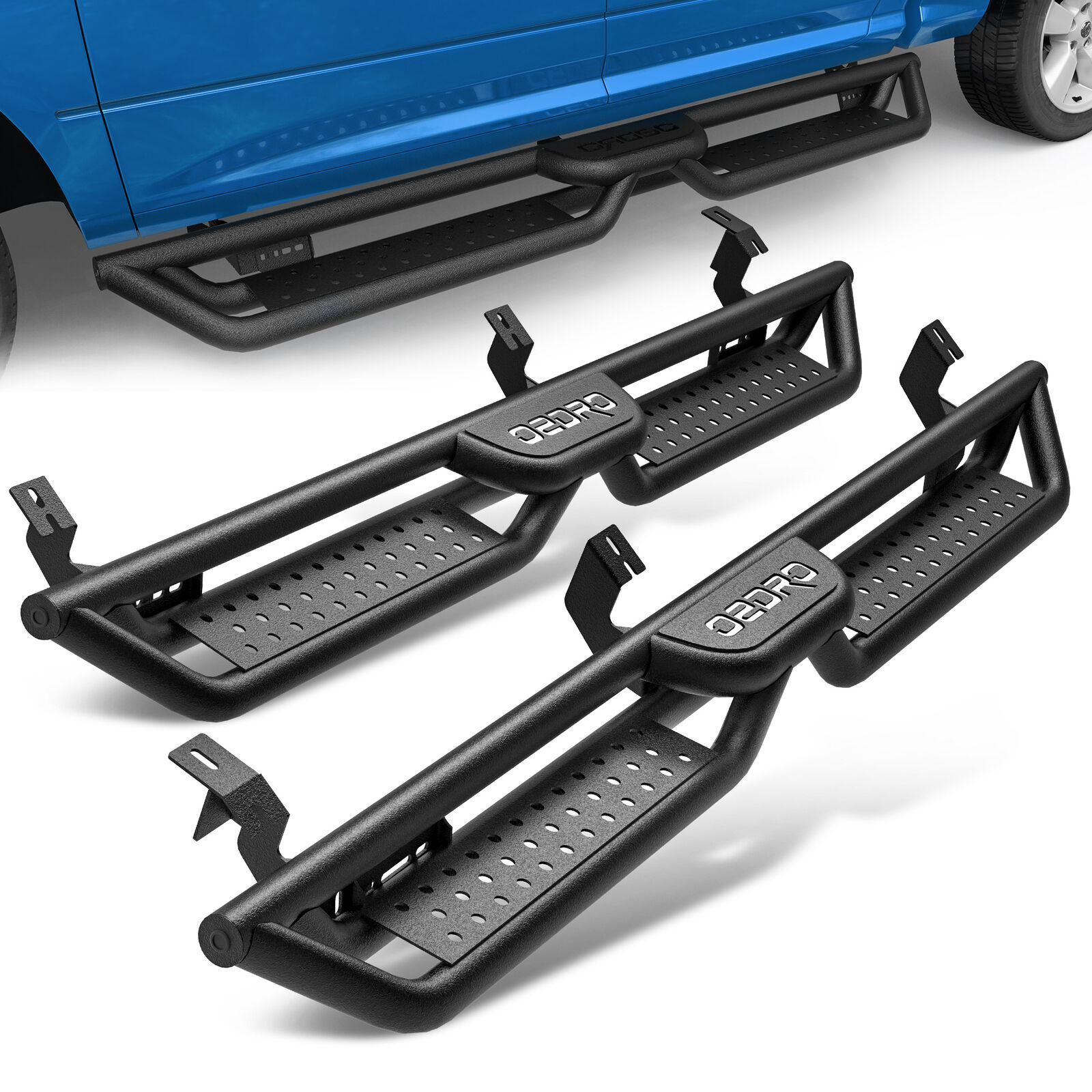 Running Boards for 2005-2023 Toyota Tacoma Double Cab Drop Side Steps Nerf Bars