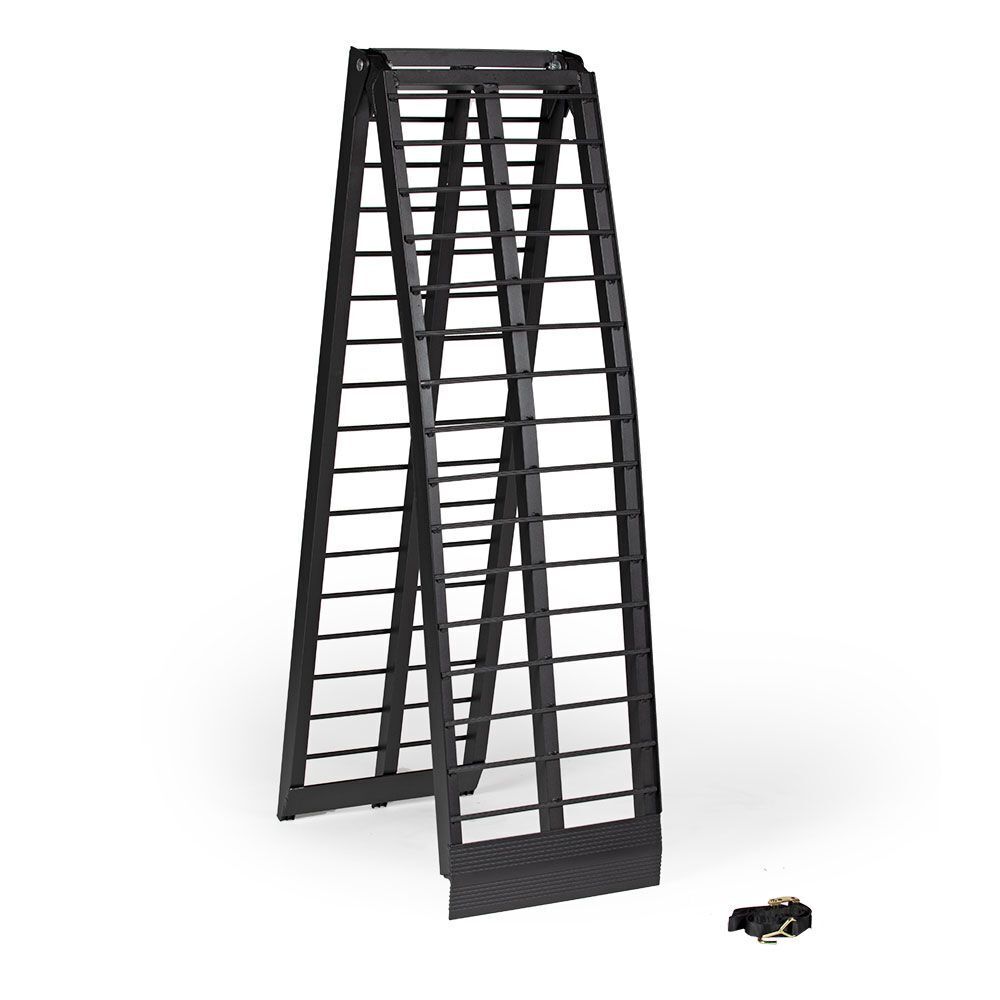 Titan Ramps 10' Heavy-Duty Arched Motorcycle Loading Ramp - 800 lb. Capacity