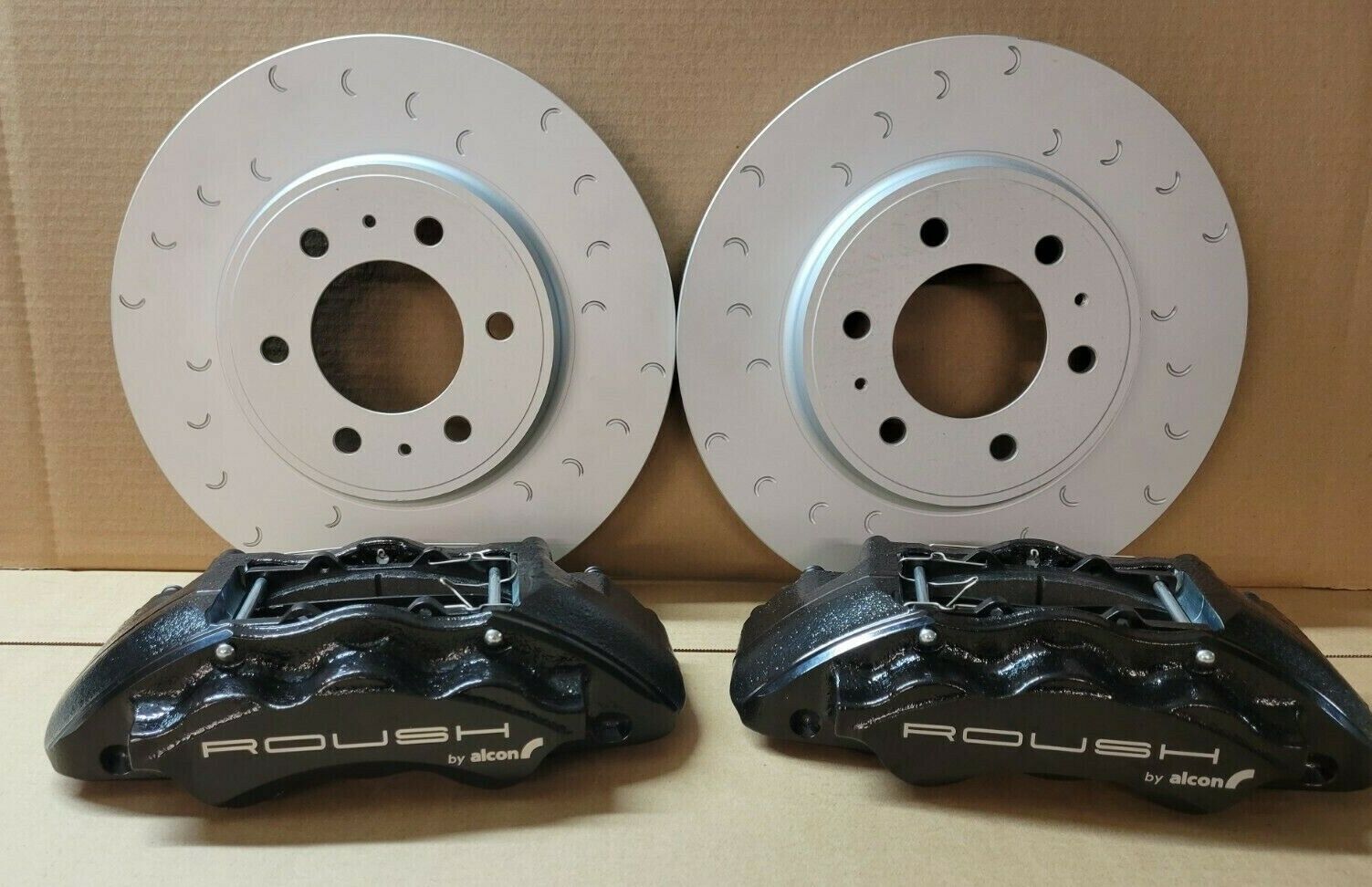 Brand New Roush Alcon F150 Front Brake Calipers / Pads / Rotors