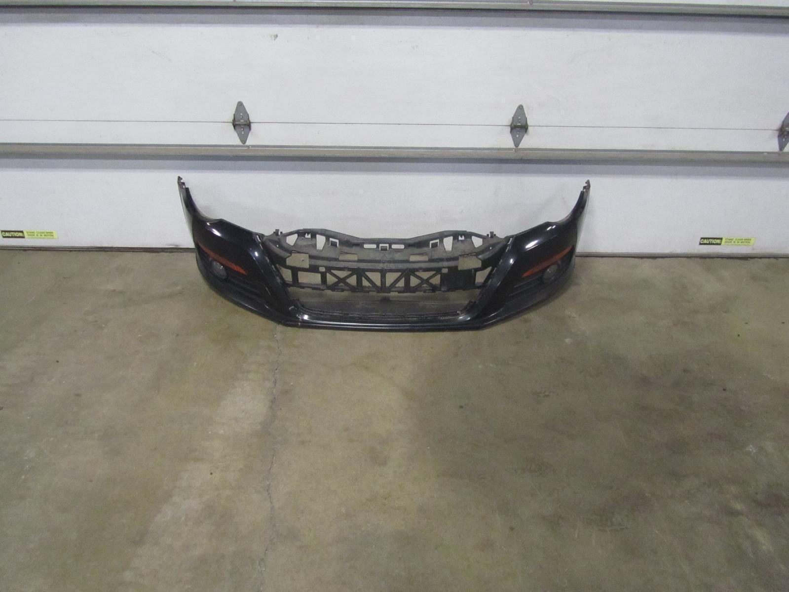 09-12 VOLKSWAGEN CC Deep Black Pearl Front Bumper Cover LC9X LOCAL PICKUP ONLY