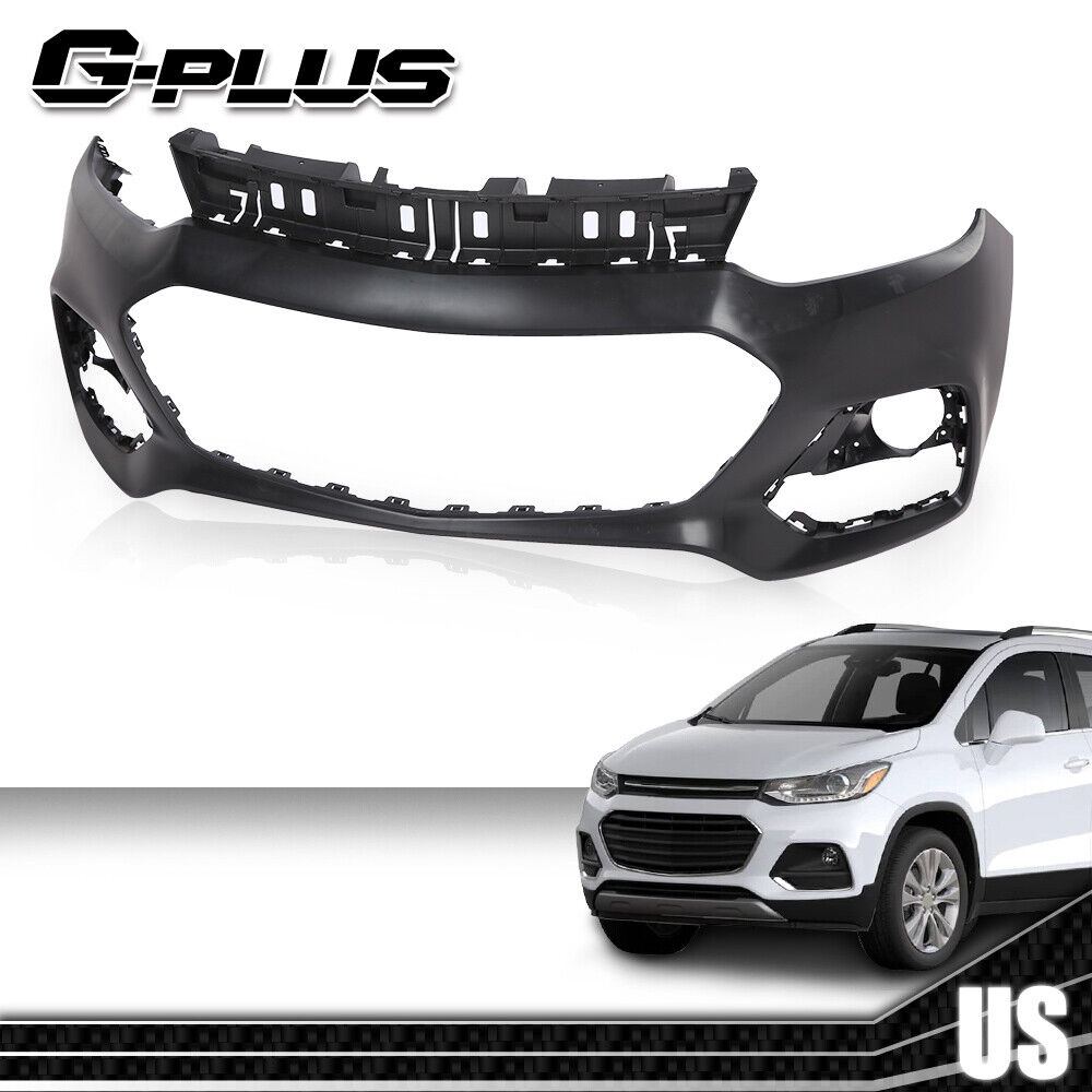 New Fit For 2017 2018 2019 2020 Chevrolet Trax Front Upper Bumper Cover Black