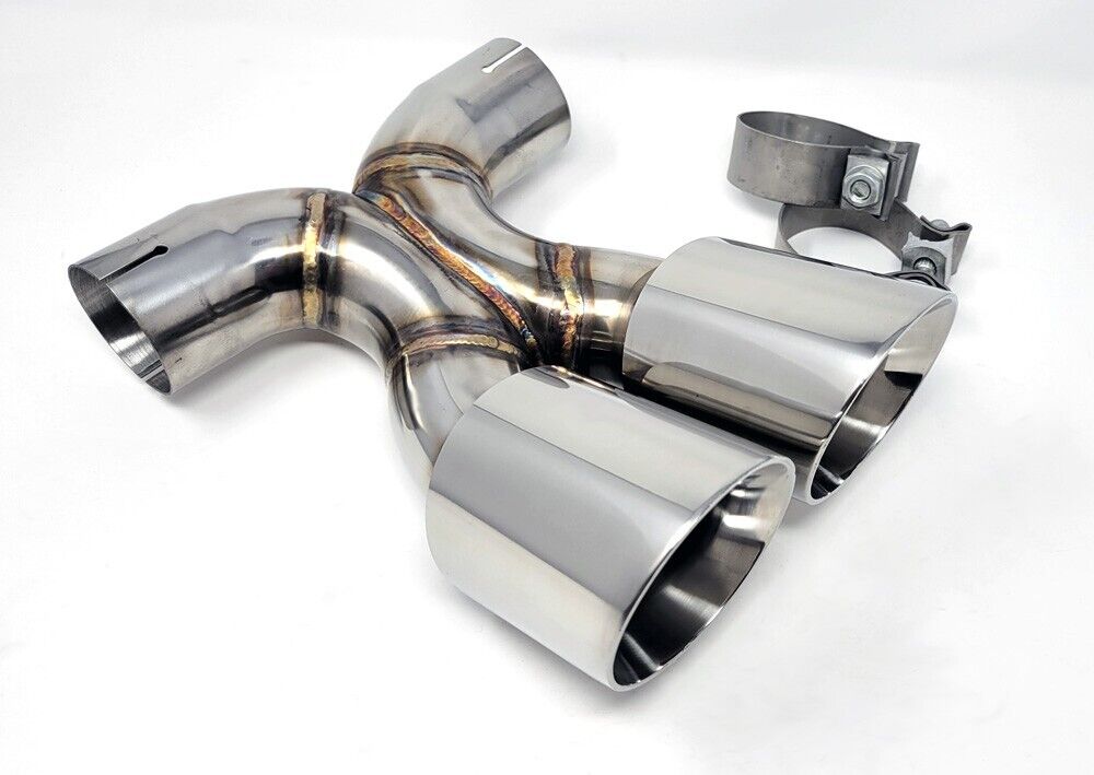 Circuit Werks For Porsche Boxster Cayman 987 987.1 987.2 Polished Exhaust Tips
