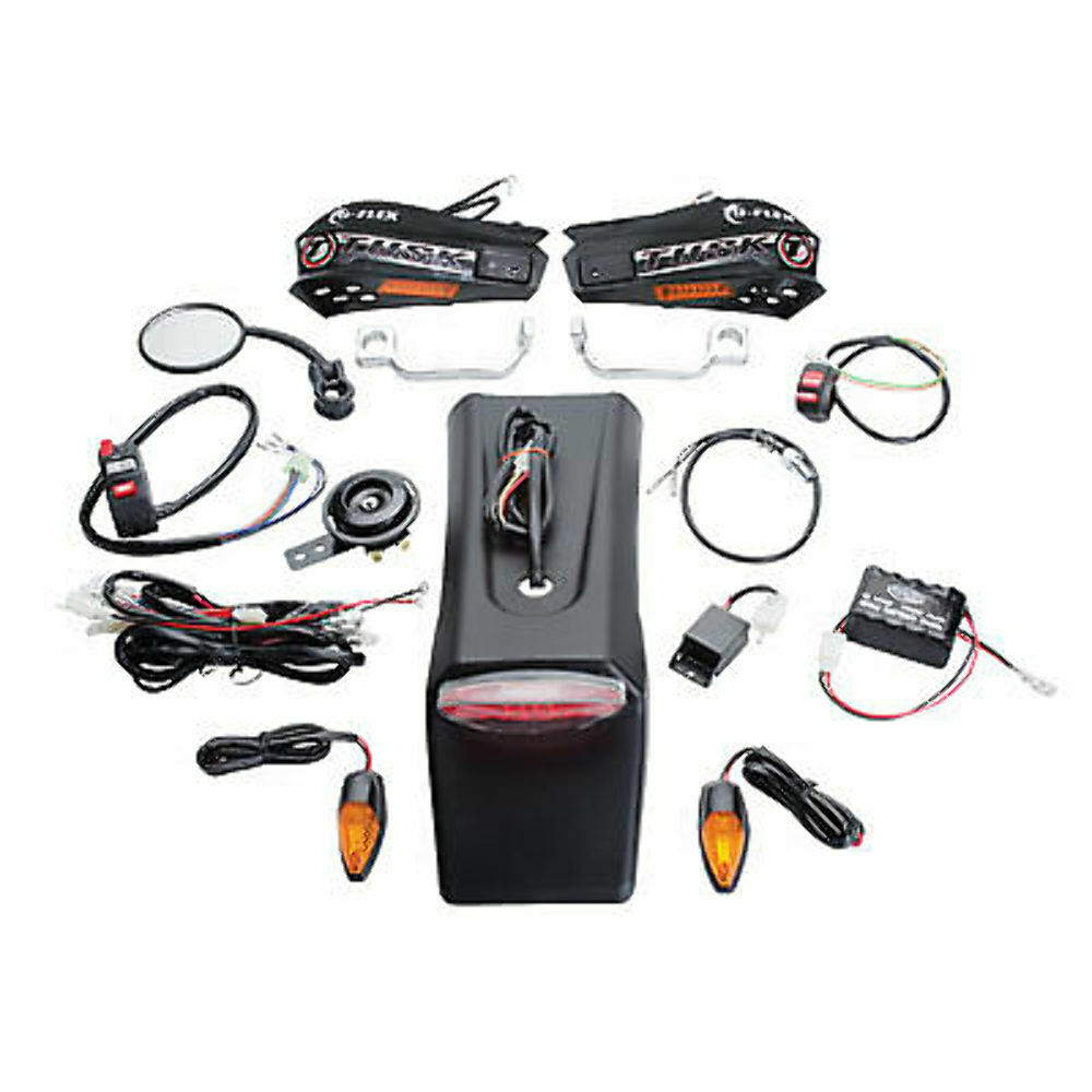 Tusk Motorcycle Enduro Lighting Kit w/Handguard w/Turn Signals-FitsYam WR426F/WR