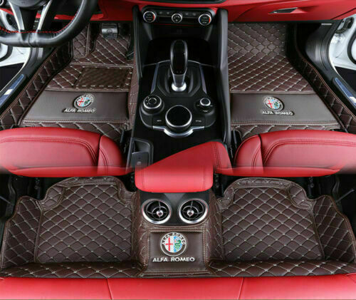 Fit For Alfa Romeo Giulia Stelvio Anti-Slip Waterproof Car floor mats 2017-2023