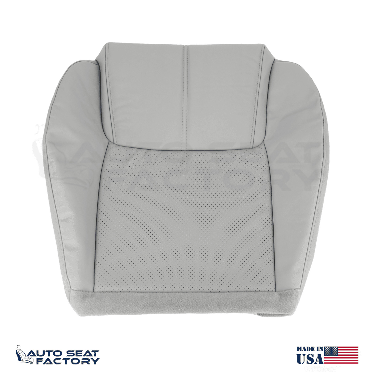 Fits 2006 - 2010 Jeep Commander Driver Side Bottom Leather Perforated Seat Cover