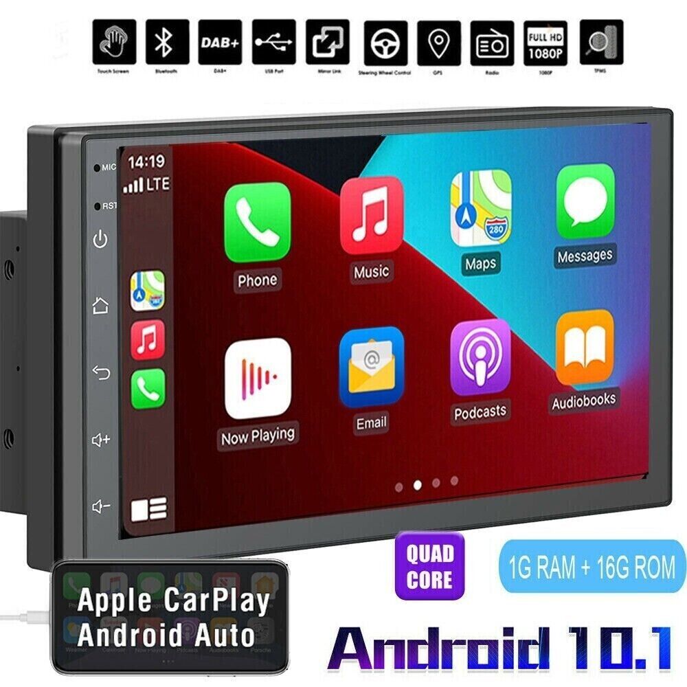 Hizpo Car Stereo Radio Auto Carplay Android 7\