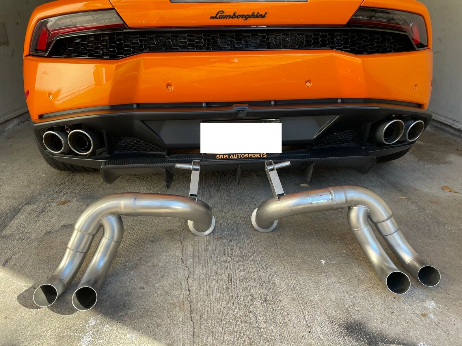 Lamborghini Huracan Exhaust | SRM Muffler | LP580 LP610 | 20HP GAIN