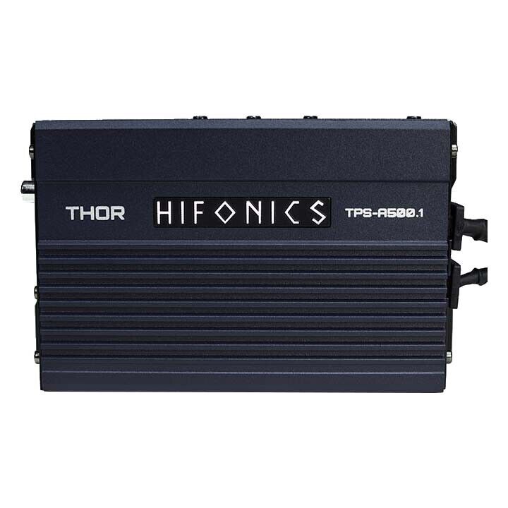 HIFONICS TPS-A500.1 1-CHANNEL 500W RMS THOR SERIES CLASS-D MONOBLOCK AMPLIFIER
