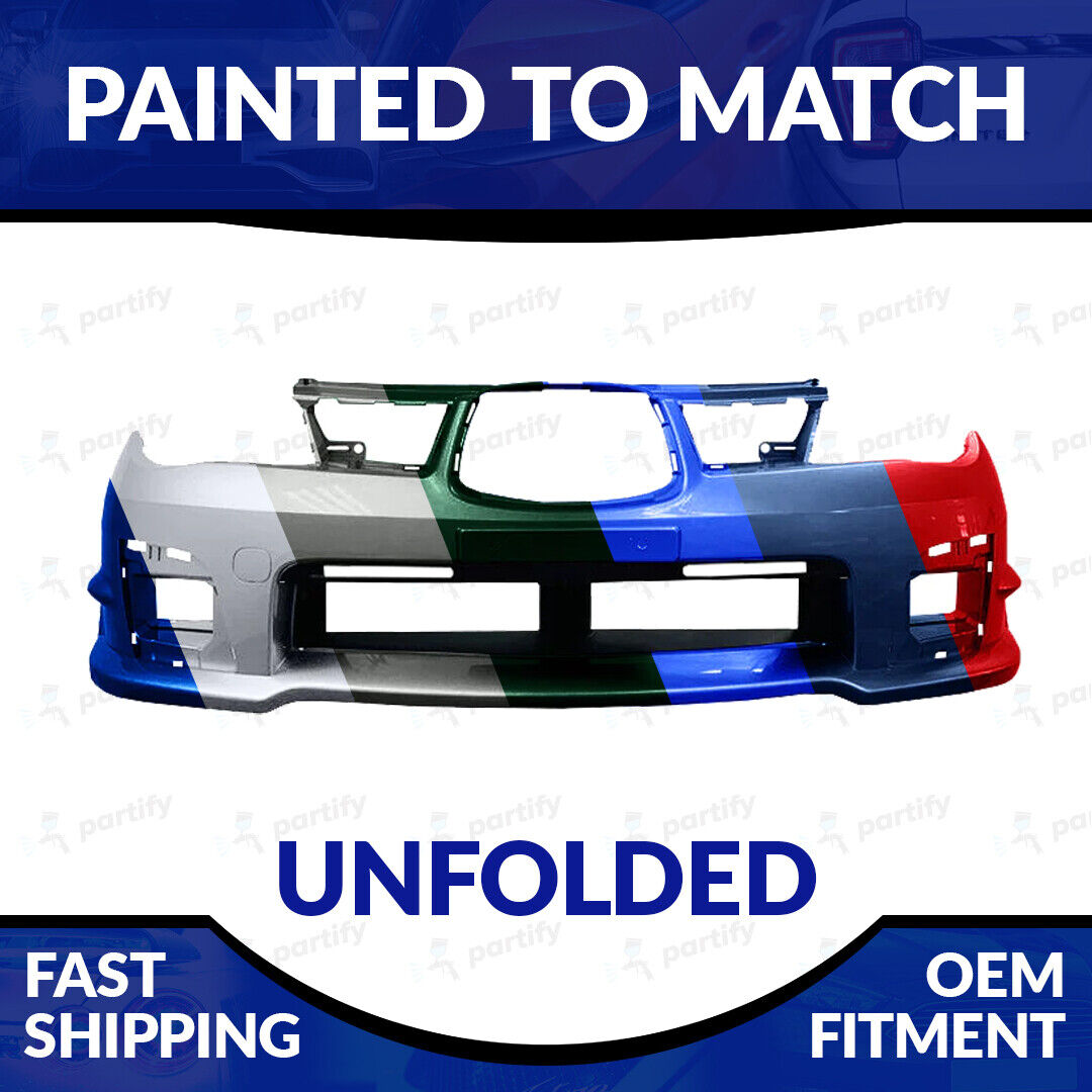 NEW Painted To Match 2006-2007 Subaru Impreza Sedan/WRX Unfolded Front Bumper