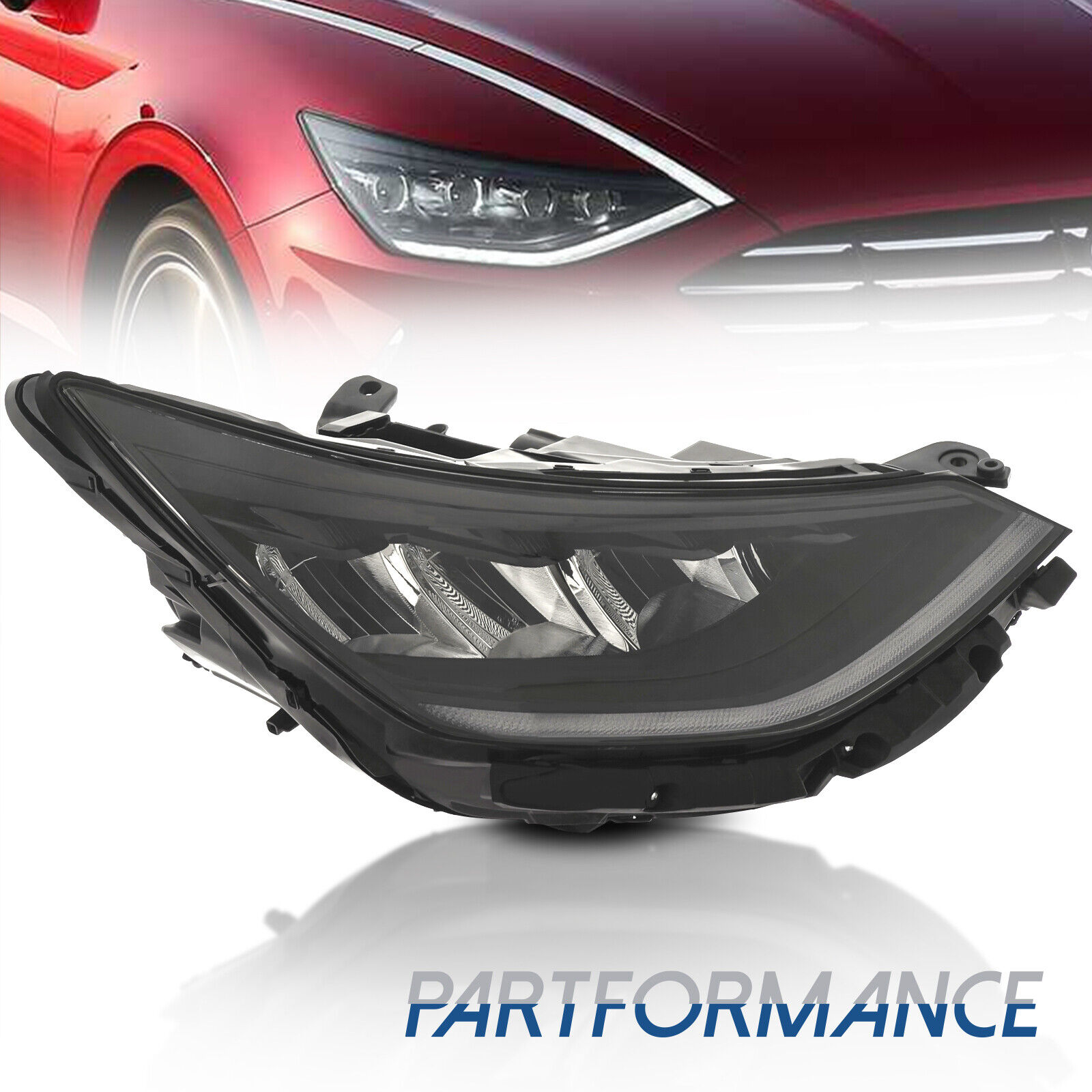 For 2020-2022 Hyundai Sonata Passenger Right Side LED Headlight Assembly DRL