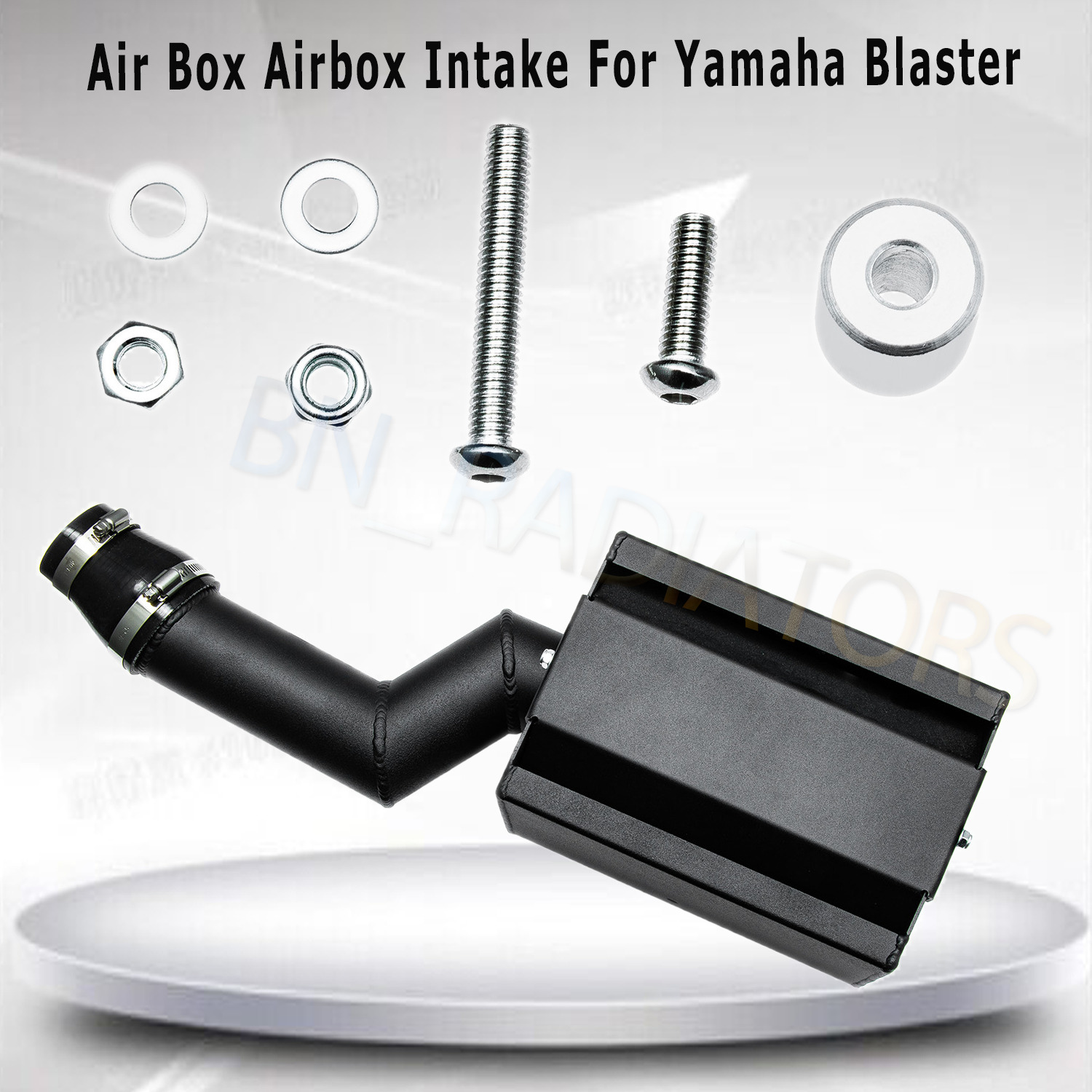 ALLOYWORKS High Flow Aluminum Air Box Airbox Intake For ATV Yamaha Blaster