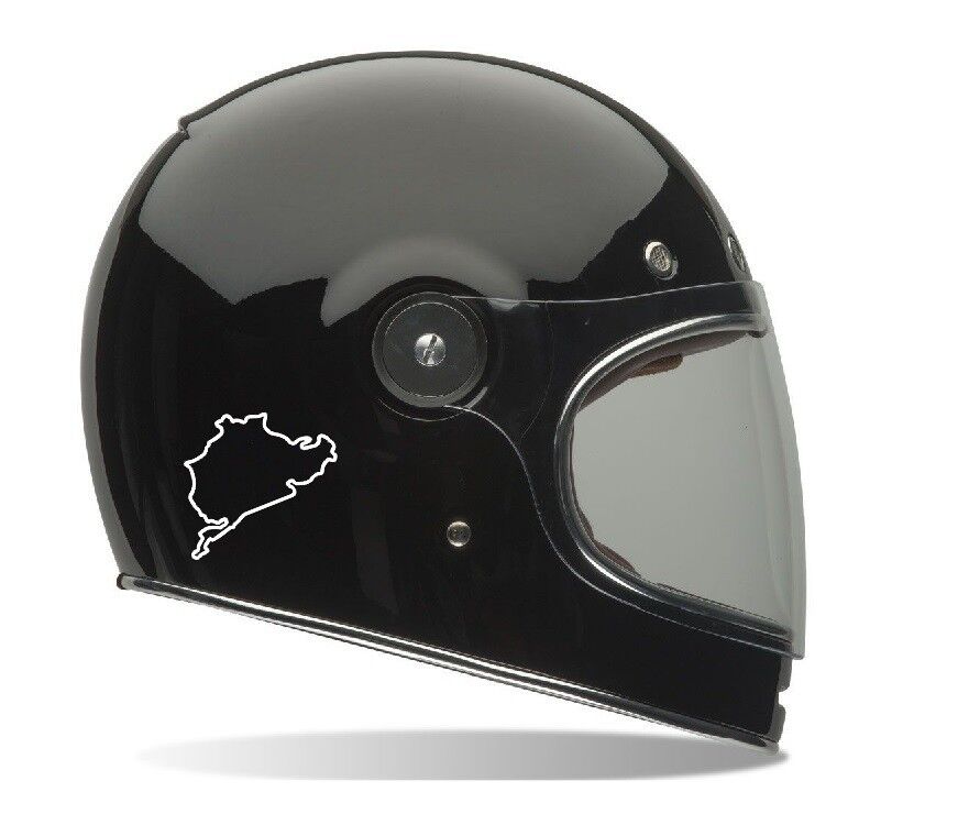 Nurburgring Track Outline Vinyl Decal Race Track Car Window Sticker Helmet etc.