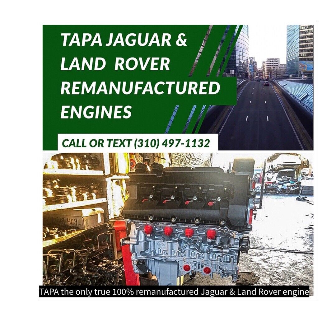 RANGE ROVER 5.0 ENGINE FOR SALE COMPLETE UPGRADED 100% REMANUFACTURED ENGINE