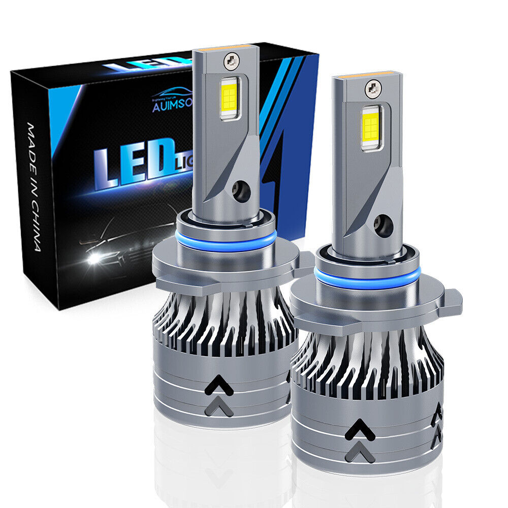 For ACURA MDX 2001-2013 -2PCs 9005 6000K Front LED Headlight Bulbs High Beam Kit