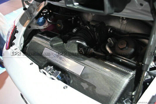 For Porsche 911 997 Carrera 4 GTS Carbon Fiber Air Box Cover Panel Trim