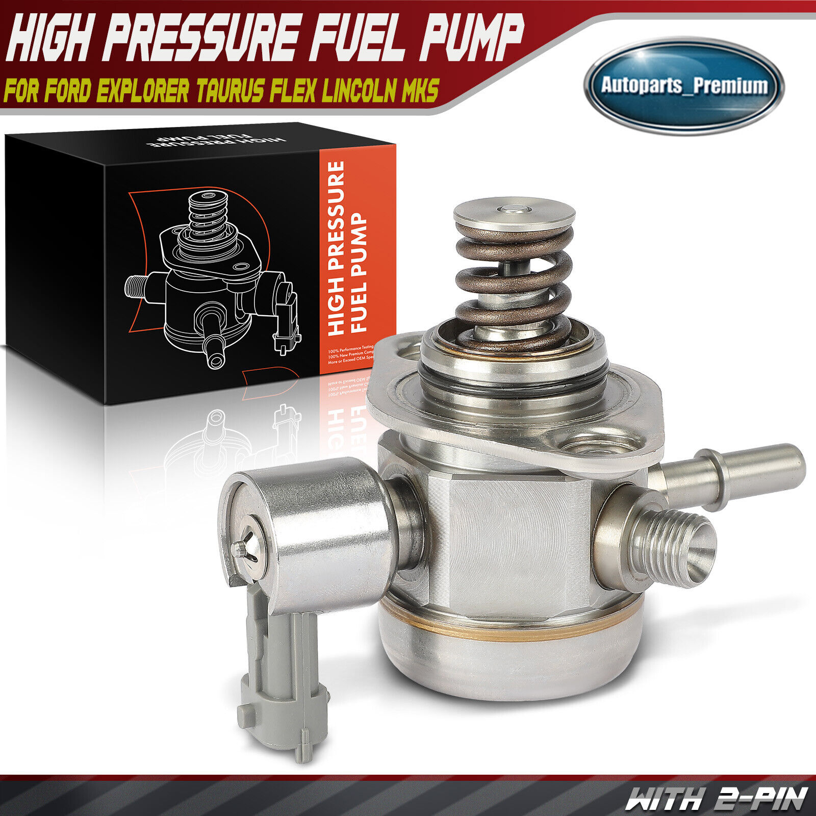 High Pressure Fuel Pump for Ford Explorer Taurus Flex Lincoln MKS MKT 3.5L Turbo