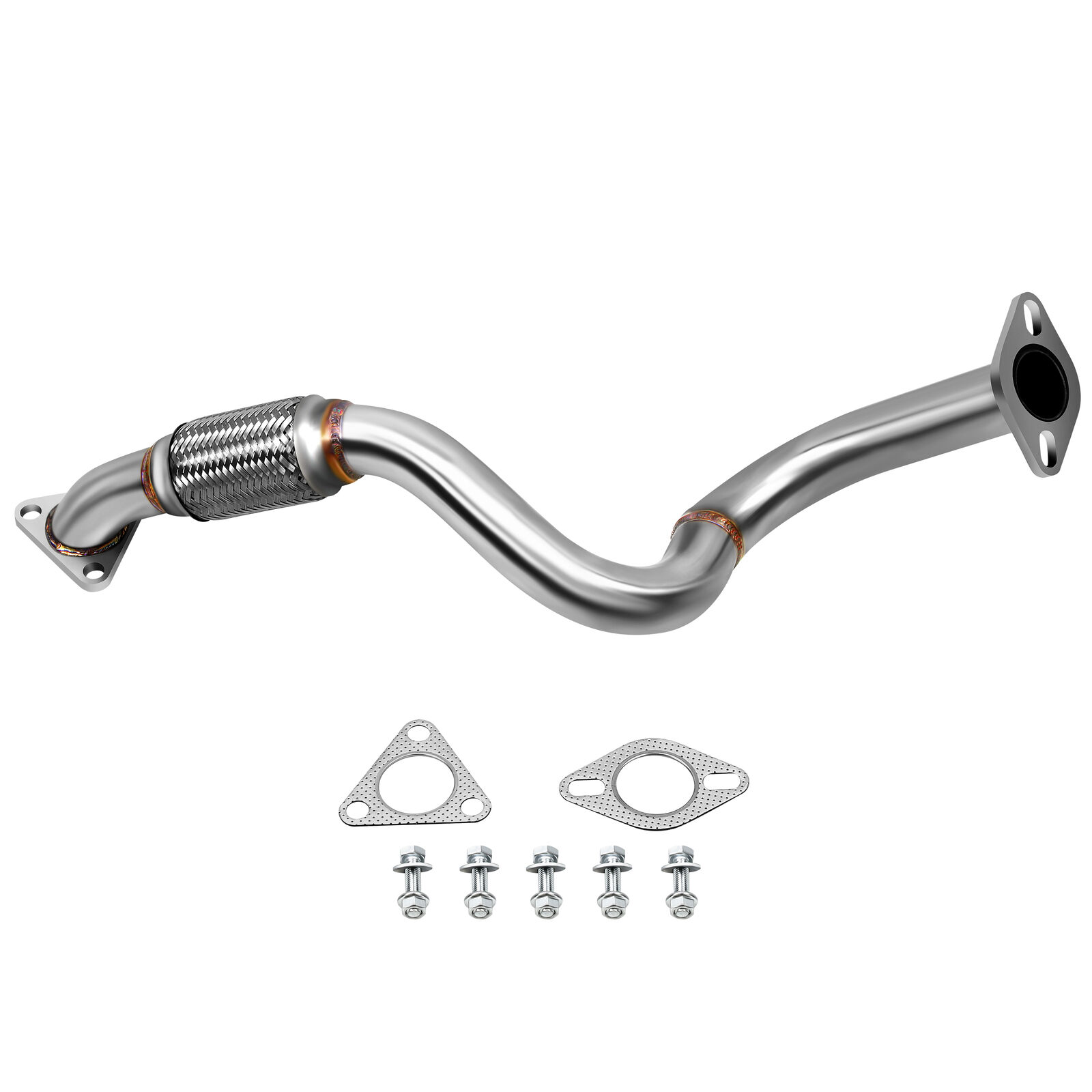 For Fits 2012-2016 CHEVROLET SONIC 1.8L 4 Cylinder Flex Pipe Stainless Steel