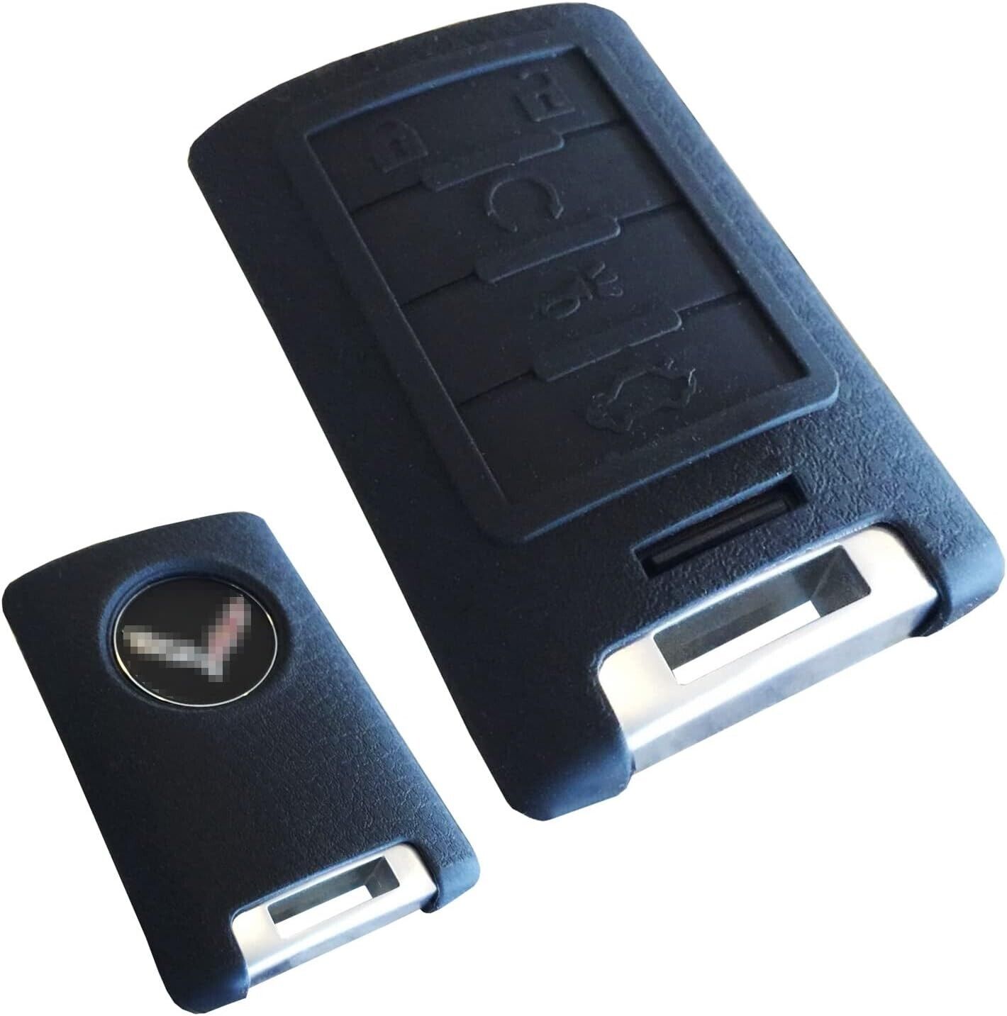 Remote Smart Key Soft Silicone Fob Case Holder Cover For Cadillac CTS Escalade