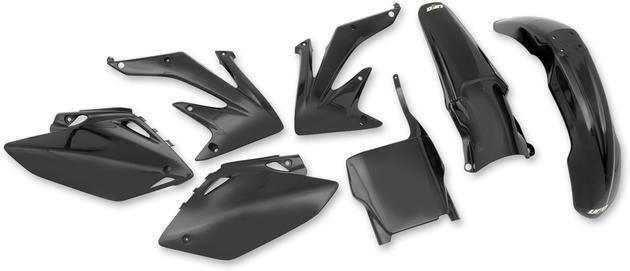UFO Complete Plastics Kit Black for Honda CRF450R 2005-2006 for Honda CRF450R