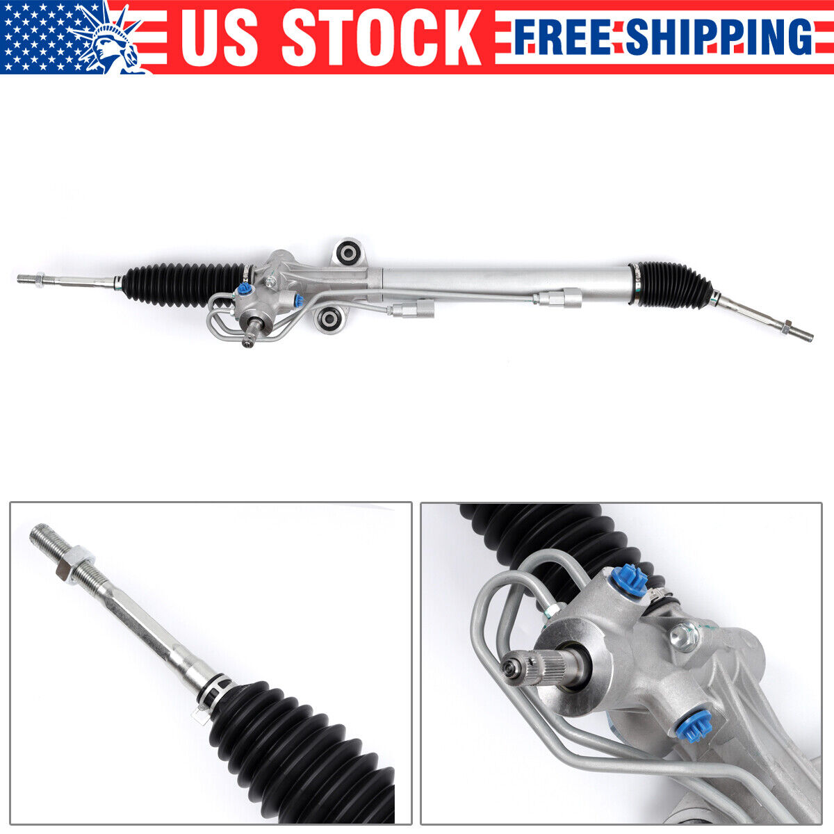 Complete Power Steering Rack and Pinion Assembly for 2005 - 2010 Honda Odyssey