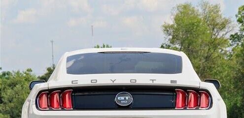 2011-2024 FORD MUSTANG REAR DECK LID COYOTE EMBLEM STREET OUTLAW 5.0 COYOTE SALE