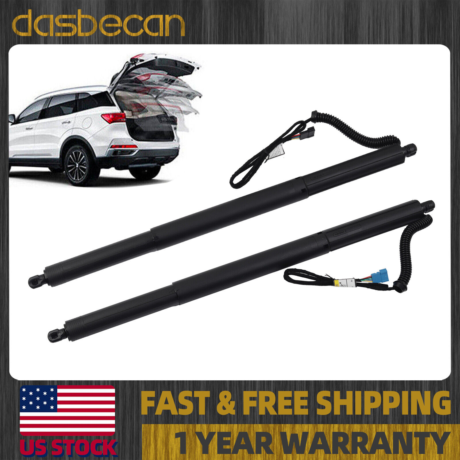 2pcs Rear Tailgate Power Lift Support For BMW F25 X3 2011 2012 2013 2014 2015