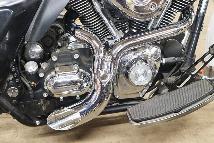 Wyatt Gatling Ground Pounder Exhaust System Chrome fits Harley Davidson
