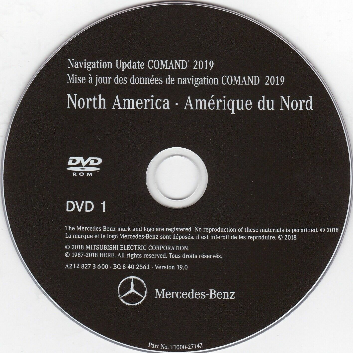 NEW 2010-2011 MERCEDES E350 E550 E63 AMG 2019 Nav DVD Map Update NTG4-212 GPS