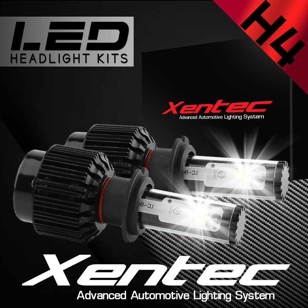 XENTEC LED HID Headlight kit 488W 48800LM H4 9003 6000K 2009-2014 fit Nissan Cub