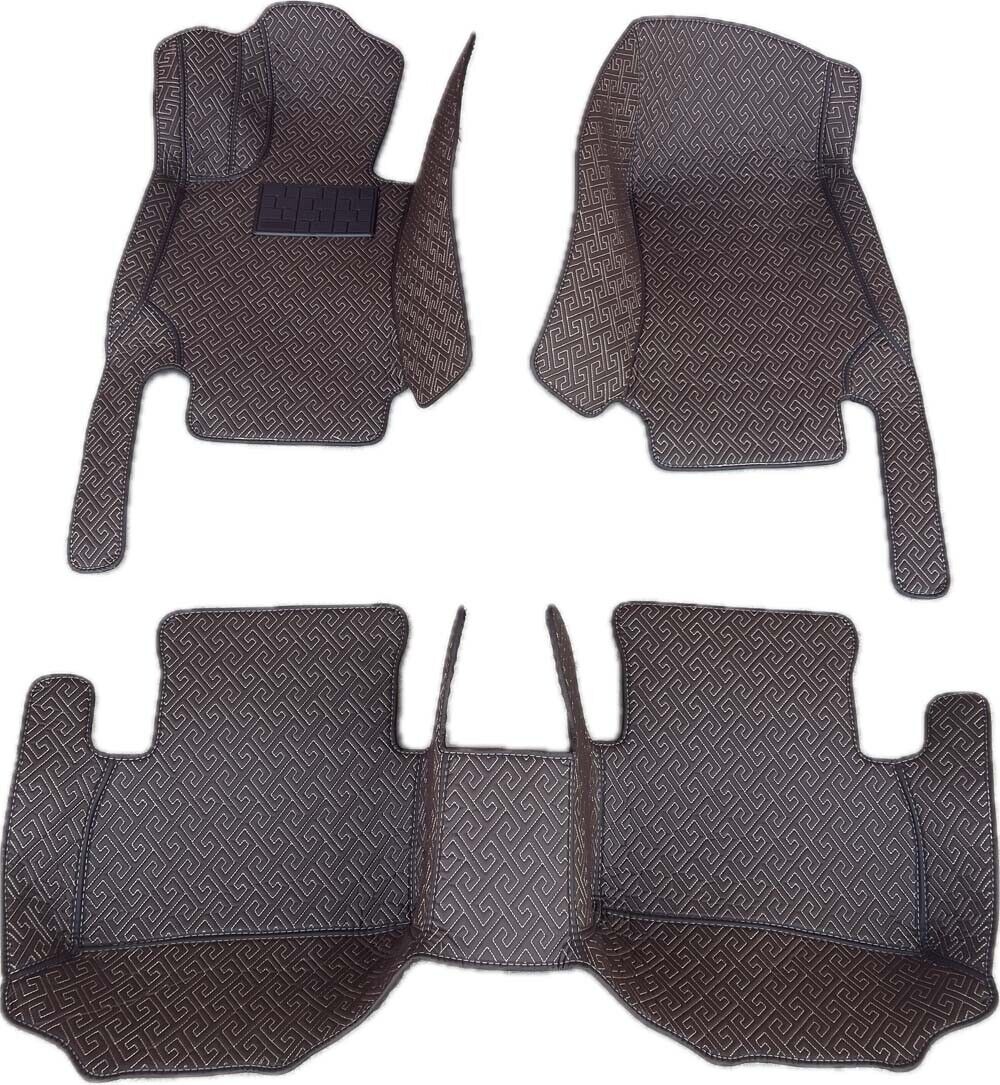 For Aston Martin DB9 DBX Car Floor Mats PU Leather Custom Carpets All Season Set