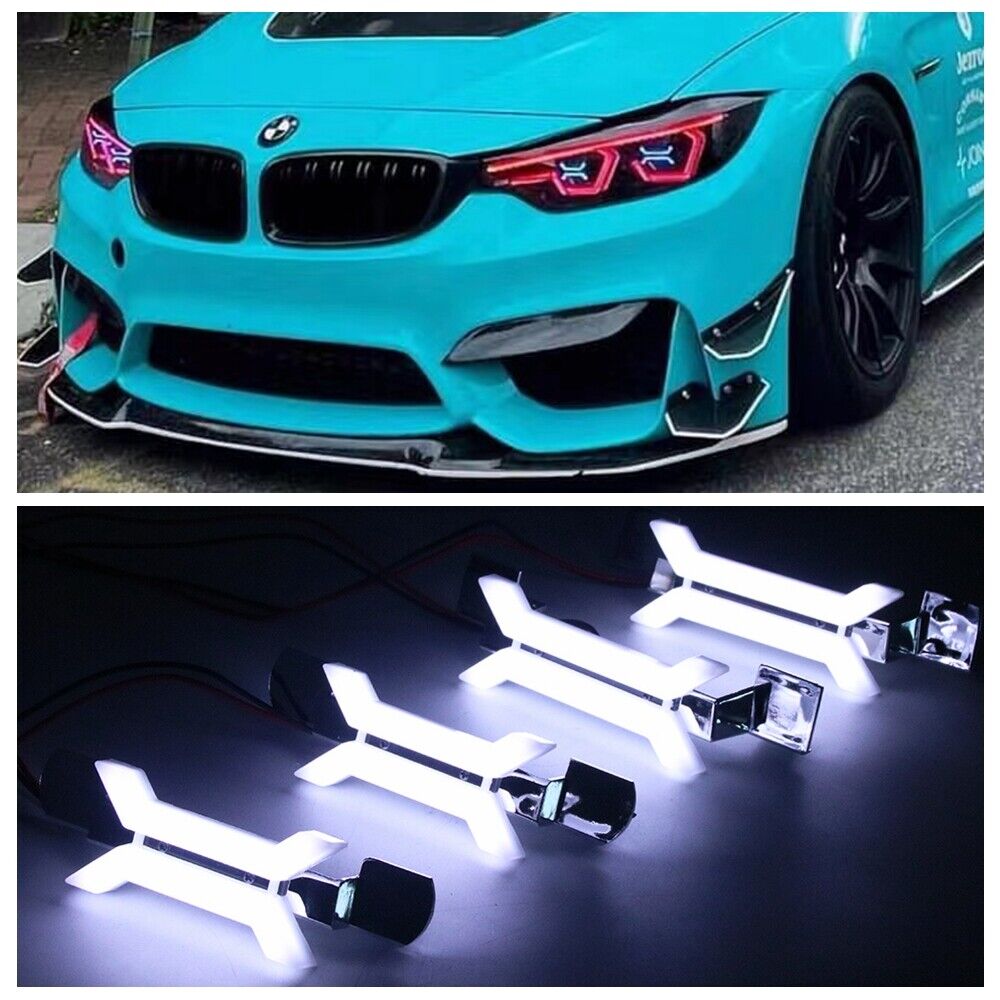 4x LED X Concept Angel Eyes Fit BMW F80 M3 F82 M4 F32 LED&Halogen Headlights DRL