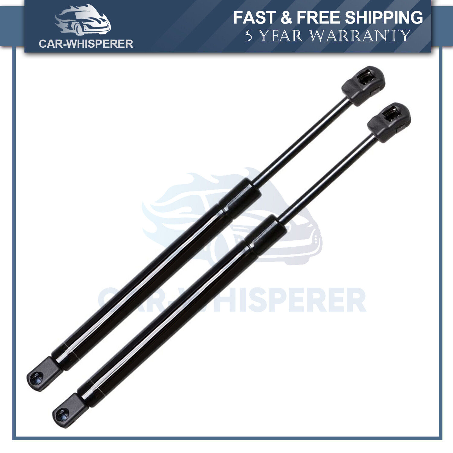 2Pcs Hood Gas Lift Supports Struts Shocks Spring For Ford Thunderbird 2002-2005