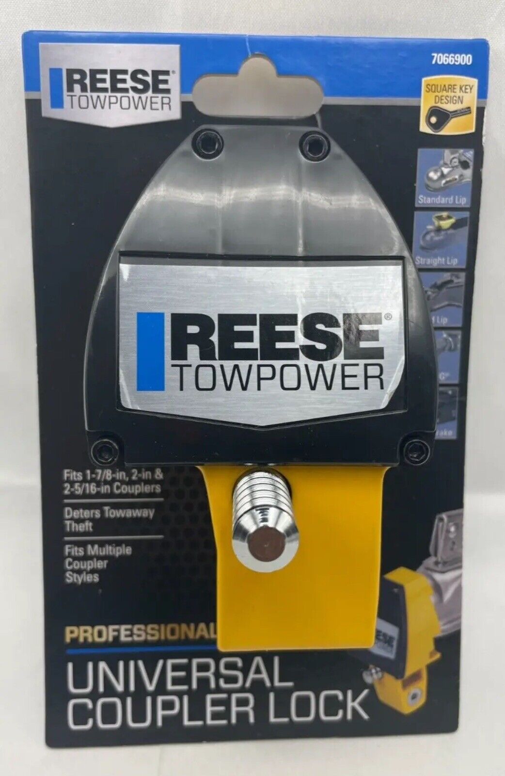 Reese Towpower 7066900 Pro Universal Coupler Lock Fits 1-7/8\