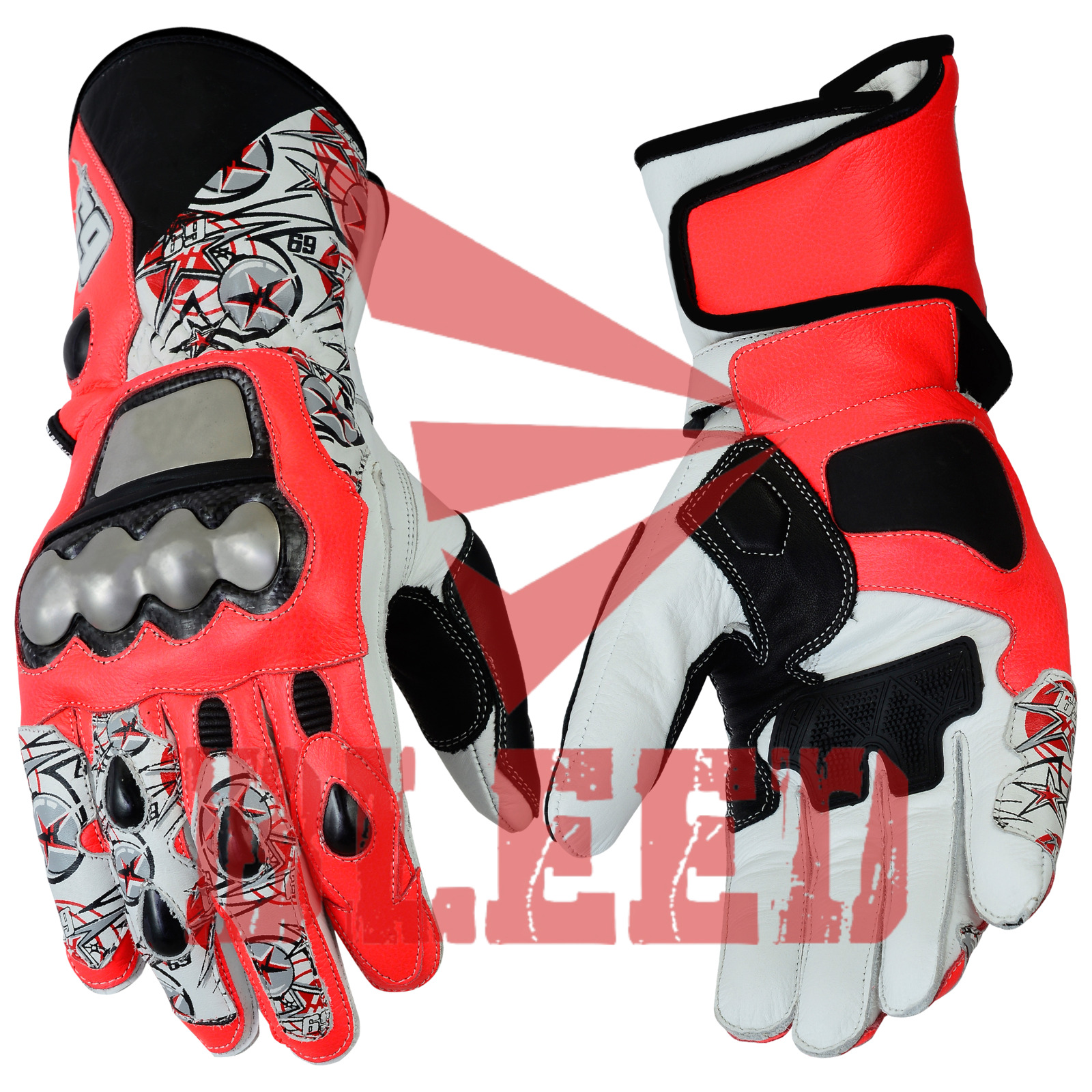 Nicky Hayden Motorbike Gloves Motorcycle Racing Gloves