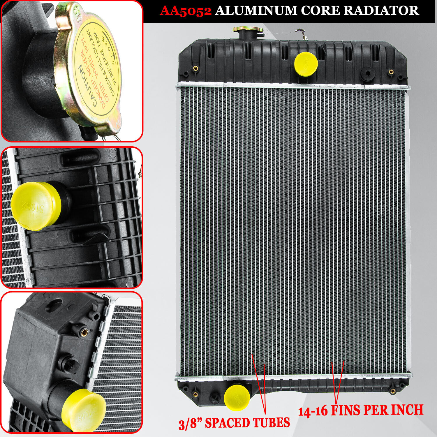 Aluminum Core Radiator for Perkins  2485B2834 700*548*104-NEW