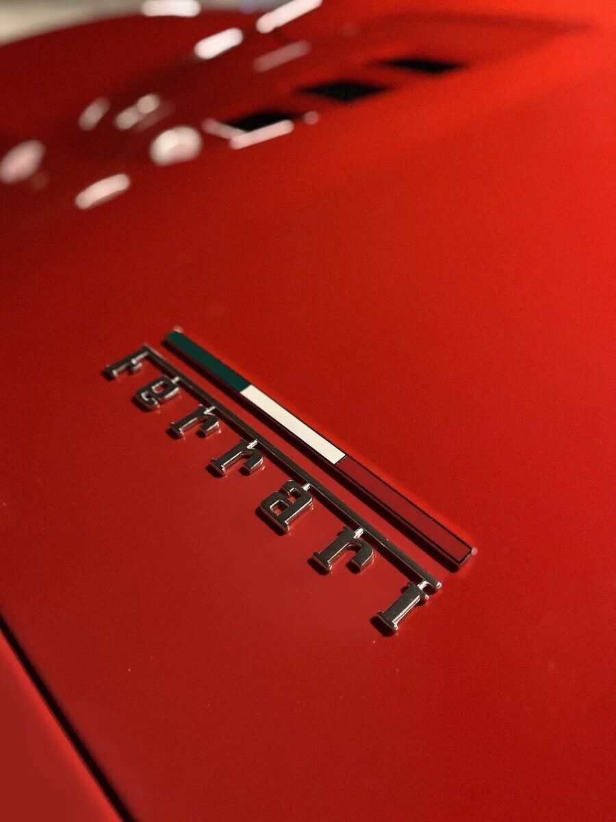 Ferrari Maserati Italian Flag Emblem Badge 599 360 430 458 488 California GT
