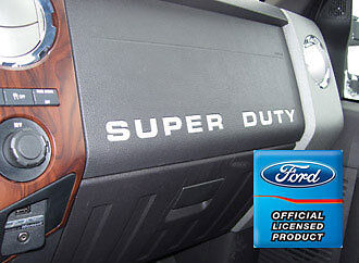 Ford F250 Super Duty Dash Board Letter Inserts Stickers 08 09 10 11 12 13 14 15 