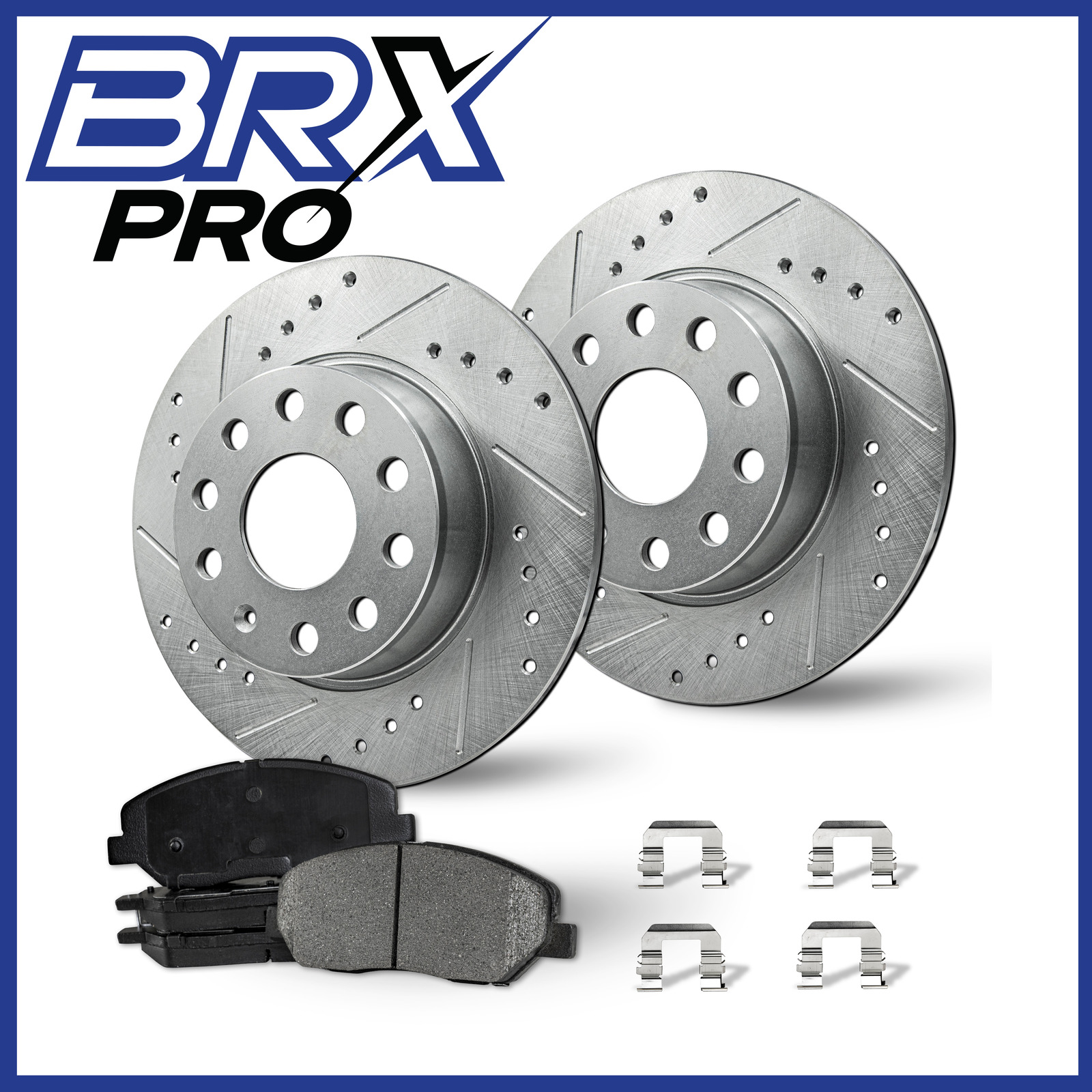 288 mm Front Rotor + Pads For Volkswagen Golf 2010-2014|NO RUST Brake Kit